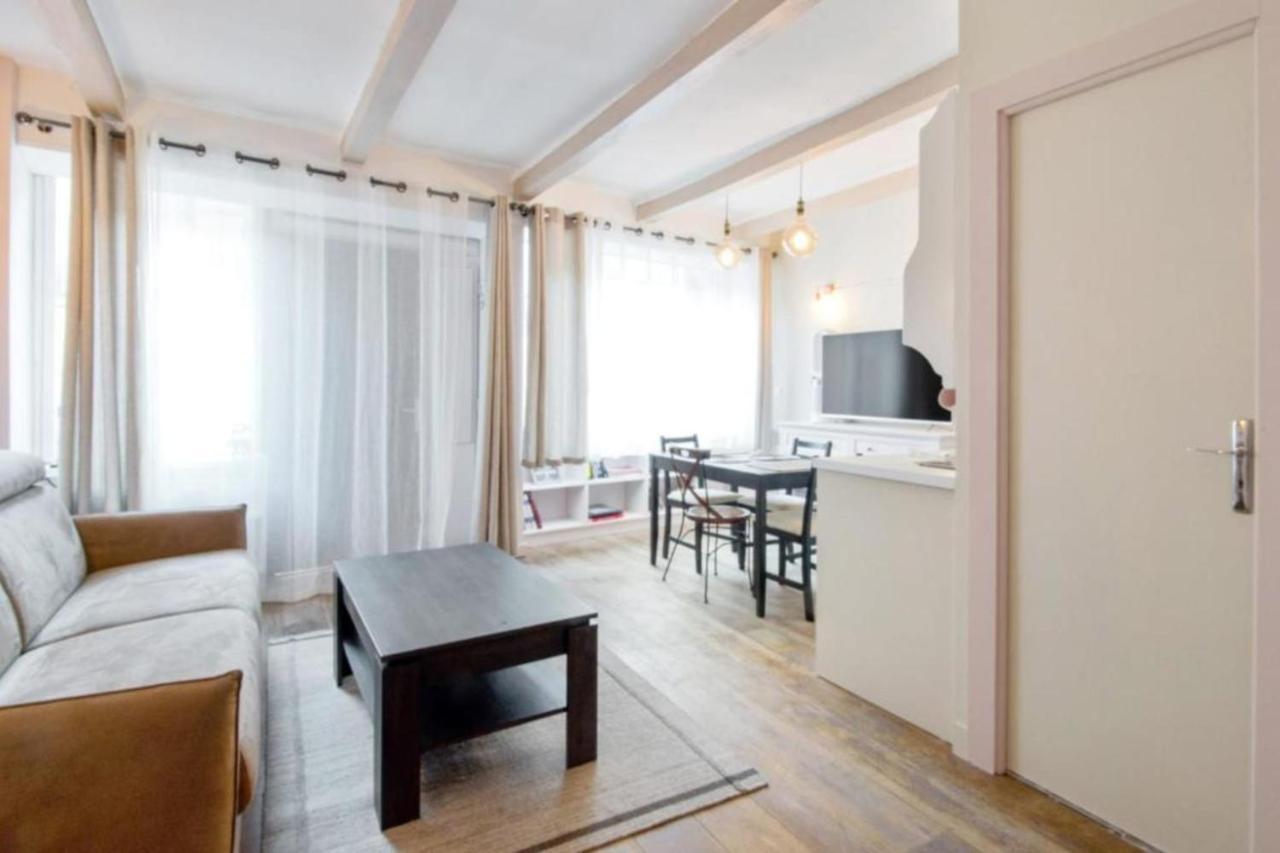 باريس Bright And Charming 4P1B Apartment - Marais - Montorgueil المظهر الخارجي الصورة